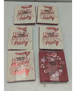 Lot of 6 Red &amp; Pink Valentines Day 4.5 x 5.5 x 2.5 Small Gift Bags 3 bag... - €15,19 EUR