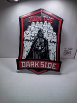Star Wars Sign - Storm Troopers / Darth Vader - Metal / Tin - Join The D... - $28.04