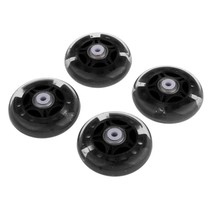4Pcs Inline Roller Skate Wheels with ings, 2.76 x 0.94inch - £94.38 GBP