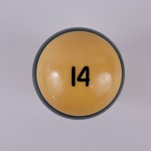 Vintage Replacement Pool Ball Billiards #14 Billiard Ball 2 1/4&quot; Diameter  - $5.99