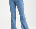 J BRAND Womens Jeans Twisted Seam Detail Flared Hope Blue Size 26W JB003342 - £69.38 GBP
