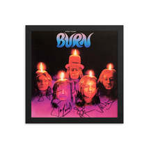 Deep Purple Burn signed album Reprint - £67.78 GBP
