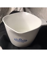 Vintage Corning Ware Cornflower 1 Qt With Visible Cup Oz Markers - £19.52 GBP