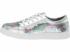 new KENNETH COLE REACTION girl&#39;s sz 2 Luna Rosie Rainbow Sequin Sneakers... - $39.50