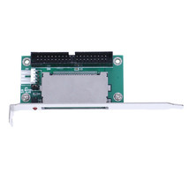 40Pin Cf Compact Flash Card To3.5 Ide Converter Adapter Pci Bracket Back... - £14.11 GBP