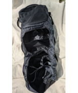 Solgaard Carry On Closet Black Insert 5 Shelf Shelving System No Suitcas... - $118.76