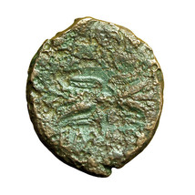 Ancient Greek Coin Agathokles Syracuse Sicily AE21mm Artemis / Thunderbolt 03955 - £20.11 GBP