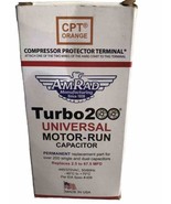 AMRAD AIR CONDITIONING CAPACITOR 12200 TURBO 200 -Damage Box - $120.72 CAD
