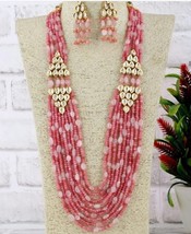 VeroniQ Trends-Designer Multistrands Rani Haar Kundan Necklace set in 3 Color - £87.17 GBP