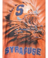 Orange Syracuse Football Graphic Tee Tshirt by The Mountain cotton - $57.98