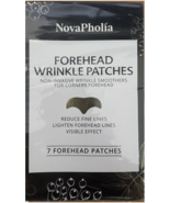 NovaPholia Forehead Wrinkle Patches (1-Box, 7 Patches) - NEW/SEALED - £9.07 GBP