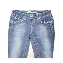 Miss Chic USA Jeans Size 3 Stitching Women’s Bootcut - £14.61 GBP