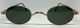 Vintage Gold and Wood By Elce Sunglasses 347.BR7.7 Rare Unisex Collectors Shades - £135.59 GBP