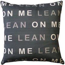 Pillow Décor Lean On Me Throw Pillow 17x17 - $34.95