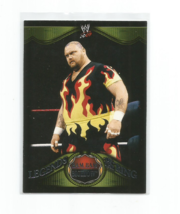 Bam Bam Bigelow 2009 Topps Wwe Heritage Wwe Legends Of The Ring Insert Card #1 - £4.61 GBP