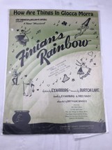 Finian’s Rainbow Vintage Sheet Music Musial - £8.00 GBP