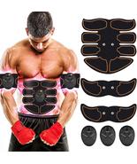 Muscle Stimulator Ems Abdominal Trainer Fat Burner Bodybuilding Device - £19.71 GBP