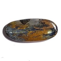 22.64 Carats TCW 100% Natural Beautiful Pietersite Oval Cabochon Gem by DVG - £14.13 GBP