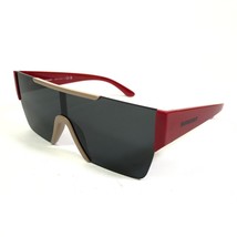 Burberry Sunglasses B4291 4047/87 Red Beige Gray Square Shield Lens 140 mm - $158.39