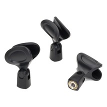 Samson Audio MC1 Microphone Clips (3 Pack) Heavy Duty Black Screw Base - $15.83