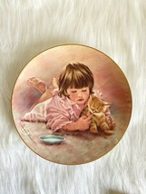 FEEDING TIME Magic of Childhood Hamilton Collection Vintage Plate 1984 2nd issue - $18.80