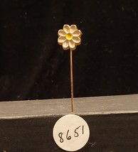 Vintage Daisy Flower Stick Pin - £8.64 GBP