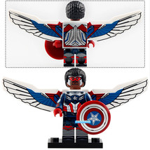 Sam Wilson (The Falcon) Marvel Superheroes Lego Compatible Minifigure Br... - £2.39 GBP