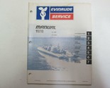1978 Evinrude 2 HP Modello 2802 Servizio Riparazione Negozio Manuale Art... - £8.06 GBP