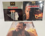 Die Hard 1 2 With A Vengeance Laserdisc Lot Wide Screen Edition Bruce Wi... - $33.85