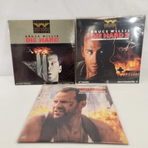 Die Hard 1 2 With A Vengeance Laserdisc Lot Wide Screen Edition Bruce Willis - £26.55 GBP