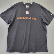 Nike Mens Shirt Size 2X Bengals 18 NFL Football Short Sleeve Classic Reg... - £7.21 GBP