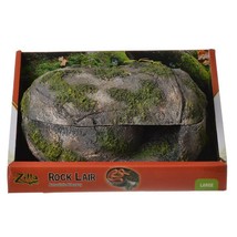 Zilla Rock Lair for Reptiles Large - (11&quot;L x 8&quot;W x 6&quot;H) - £101.80 GBP
