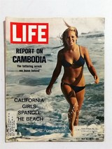Life Magazine July 10, 1970 - California Beach Girls - Cambodia - Maria Puzo M2 - £5.30 GBP