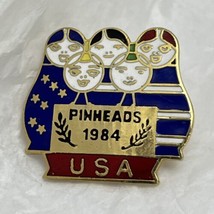 Pinheads Bowling 1984 Los Angeles Olympics Logo USA Olympic Rings Lapel Hat Pin - £9.34 GBP