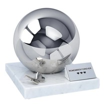 Butterfly urn adult size human urn made of stainless-steel Personalized sphere u - $209.00