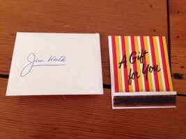 Vtg 1950s Hallmark Gift for You Card Striped Matchbook 1957 Army Navy Fo... - £29.02 GBP