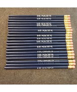 Vintage Eraser Pencil Lot 80s HUSKIES Hollow Tree Husky School University - $24.70
