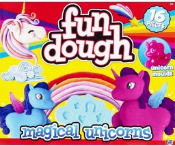 Magical Unicorns Fun Dough Create Your Own Unicorn Figures Kids Creative Set - £11.80 GBP