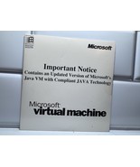 MICROSOFT VIRTUAL MACHINE for Windows 98 Retro Vintage Software Factory ... - $19.99