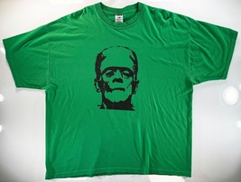 Vintage Frankenstein Monster T-Shirt XXL Hollywood Horror Universal Halloween - £14.71 GBP