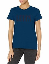 MSRP $24 Levi&#39;s Women&#39;s Perfect Tee-Shirt Navy Size XS - $6.28