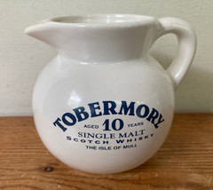 Tobermory Aged Single Malt Scotch Whisky Pitcher Eastgate England Isle o... - $49.99