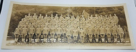 Antico Miitary Fotografia Md Boland 1917 WW1 Camp Lewis 1st Batteria Sec... - $110.61