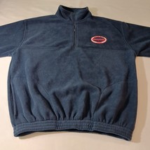 Shiva American Manufacturing Tube Men's 1/4 Zip Pullover Blue Sweater Size XL image 6