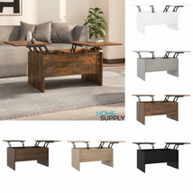 Modern Wooden Coffee Table With Lift Top Design &amp; Storage Compartments Wood - £64.41 GBP+