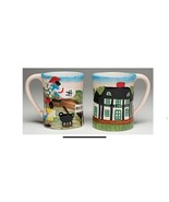 Clementine Hunter Folk Art A Day At Melrose Plantation Mug NWT - $277.80 MXN