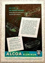 1947 Print Ad Alcoa Aluminum Lightweight Boats Pittsburgh,PA - £7.63 GBP