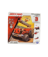 Meccano, Multimodels, Rescue Force Squad 3 Model Set Build &amp; Play STEM 8... - £10.31 GBP