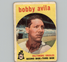 1959 Topps Baseball Bobby Avila #363 Baltimore Orioles - £2.38 GBP