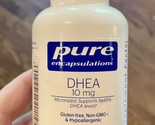 Pure Encapsulations DHEA 10mg Adrenal Supplement for Immune Support,Exp:... - $23.36